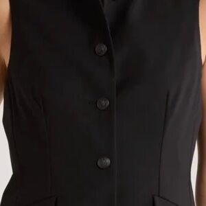 Rag and Bone Navy Sadie Vest NWT